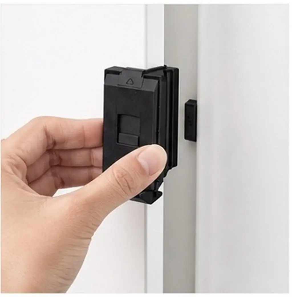 4Pcs Plastic Door Latch Rectangular Buckle Lock for Rv Camper Trailer Office Cabinet Distribution Box Secure Tight Closure Sleek