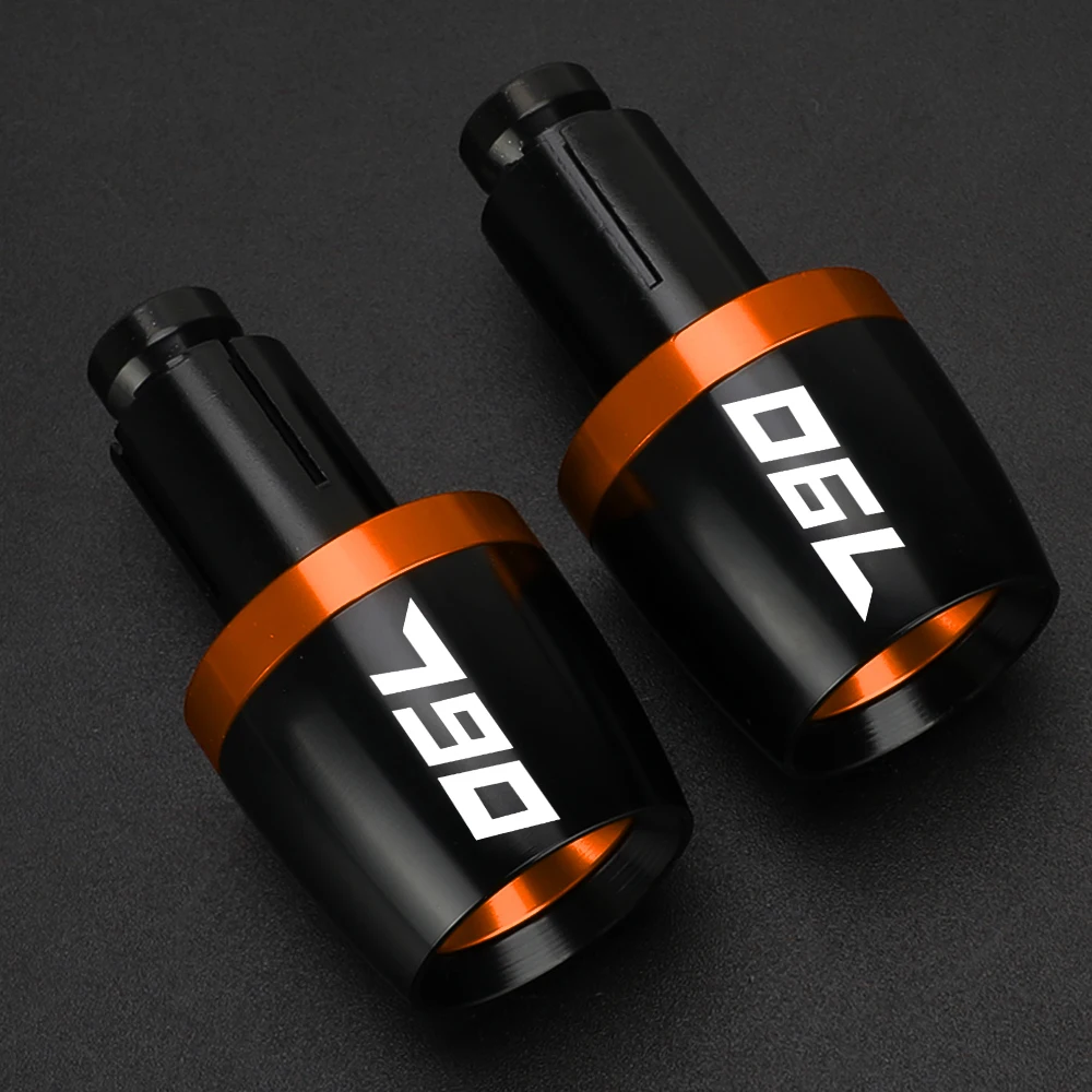 

For 790 Duke 790Duke 790 Adventure R/S 2019-2025 Universal Handlebar Grips Bar Ends Cap Counterweight Plug Slide 790Adventure
