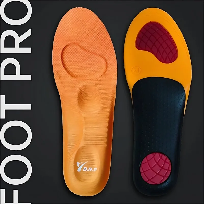 Orthopedic Sports Insoles For Flat Feet Arch Support Pain Relief For Running Walking Daily Activities