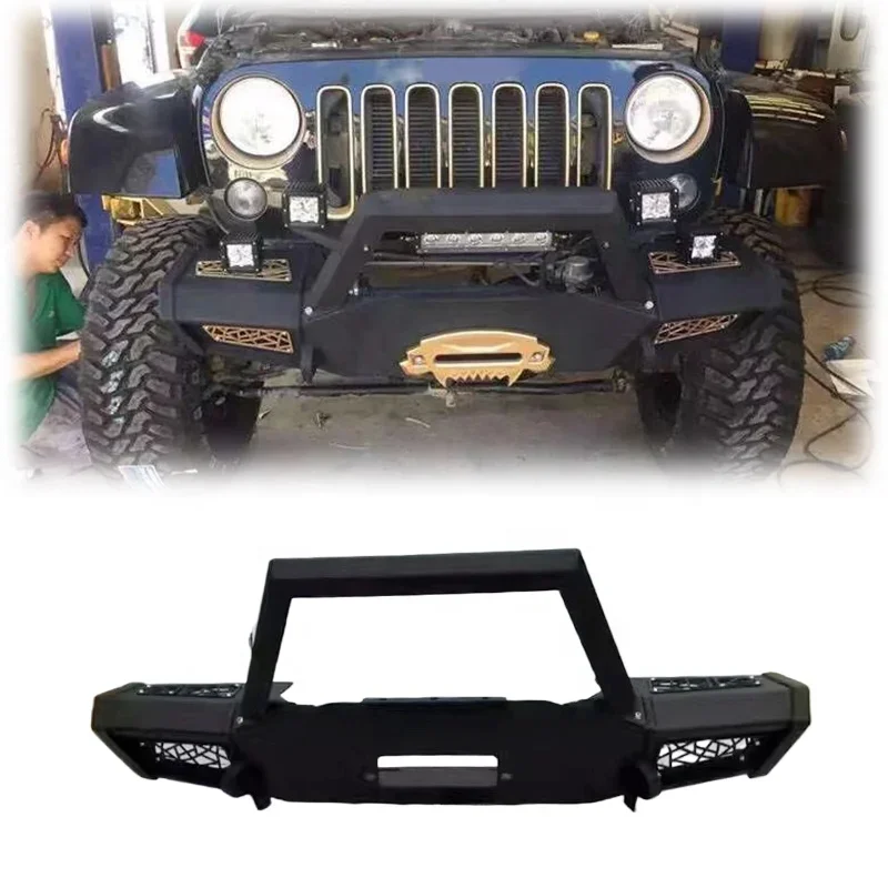 

Spedking Wholesale Price VPR Front Bumper For Jeep Wrangler JK 2007-2017 Car Bumpers