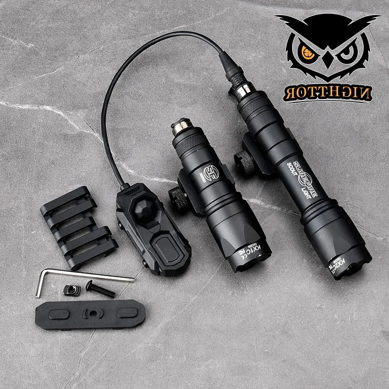 

WADSN M300 M600 With AXON Dual Switch Sturdy Practical Flashlight Outdoor Sport Fit 20mm Picatinny Rail