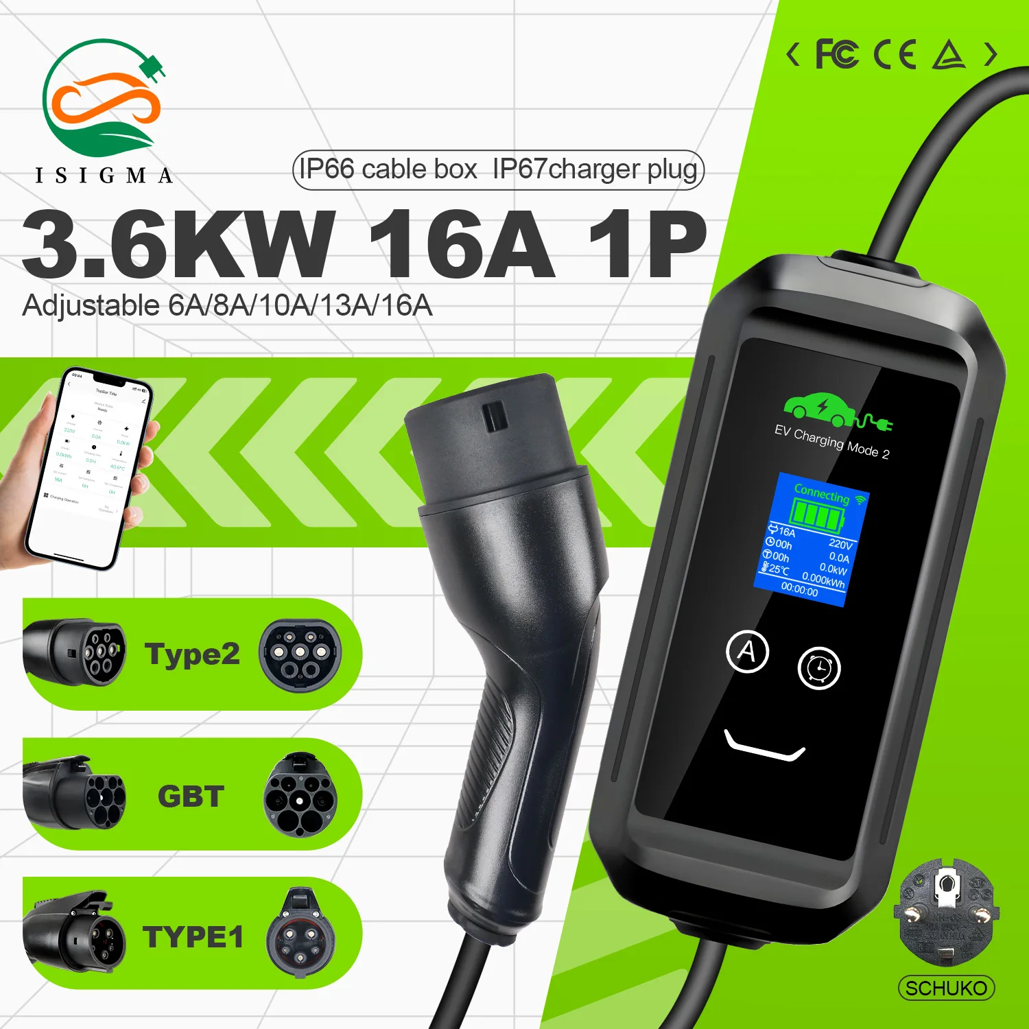 Isigma 3.6KW 5M Typ…