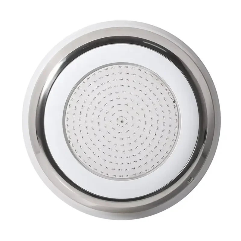 LED Stainless Steel Pool Light Wall Mounted Underwater Lamp Waterproof Color Changing Wireless Remote Control for Swimming