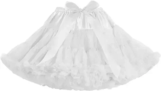 

Женская мягкая пышная юбка-пачка для девочек, балетный костюм для косплея, танцевальная юбка, фатиновая нижняя юбка