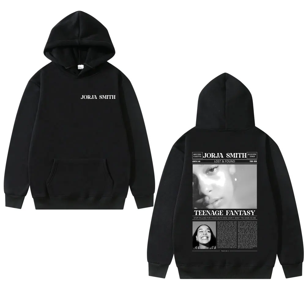 المغني جورجا سميث المفقودة والعثور على المراهقين الخيال الجرافيك هوديي الذكور خمر البلوز الرجال المرأة الأزياء السترة