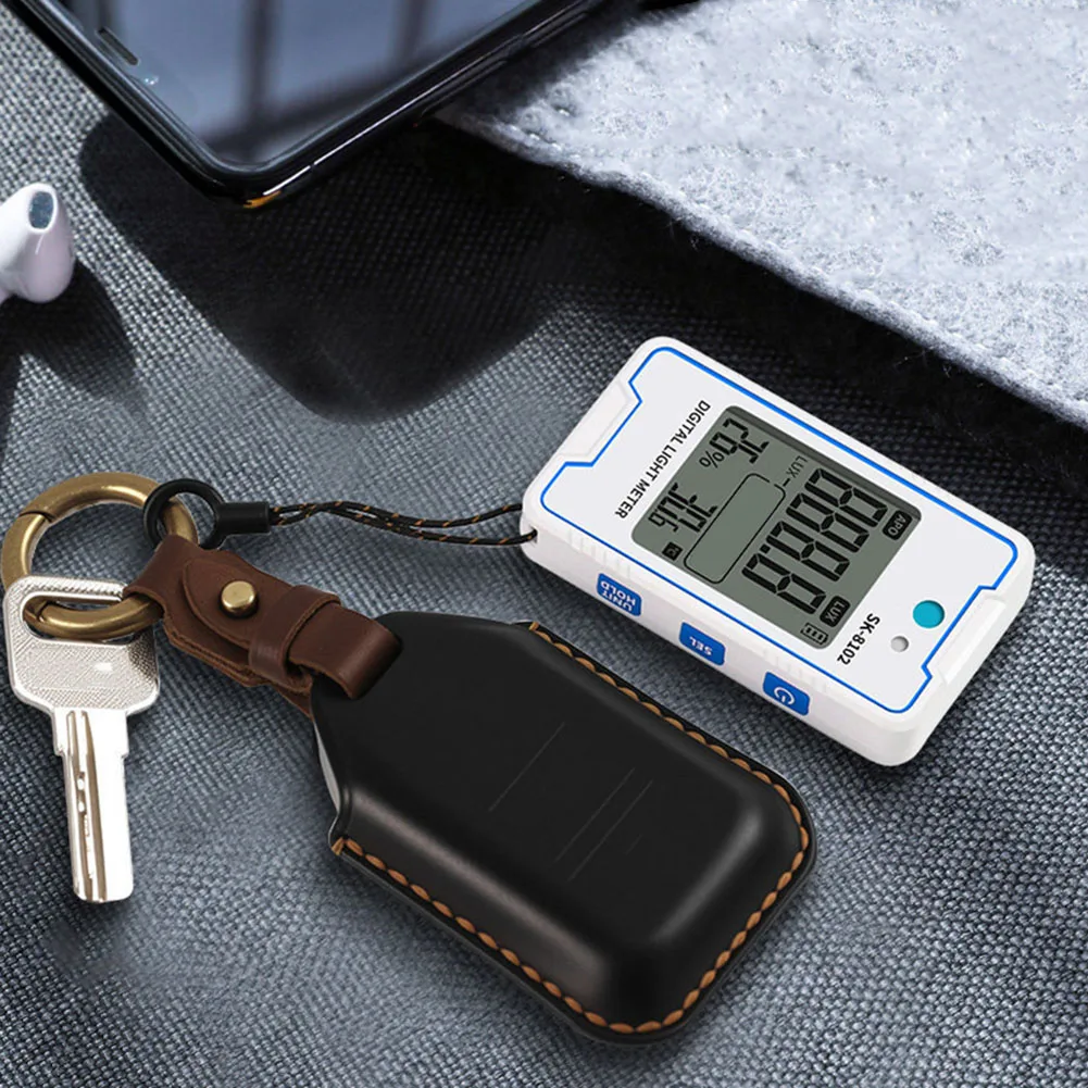 

Портативный цифровой люксметр SK-8102 для мини-камер: обнаружение стробоскопического мерцания, диапазон 0.1-999900 люкс, зарядка через USB-C