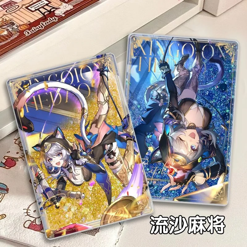 Jeu d'anime Honkai: Star Rail chiffre Cifera Cosplay acrylique sable coulant Mahjong Souvenir cadeau