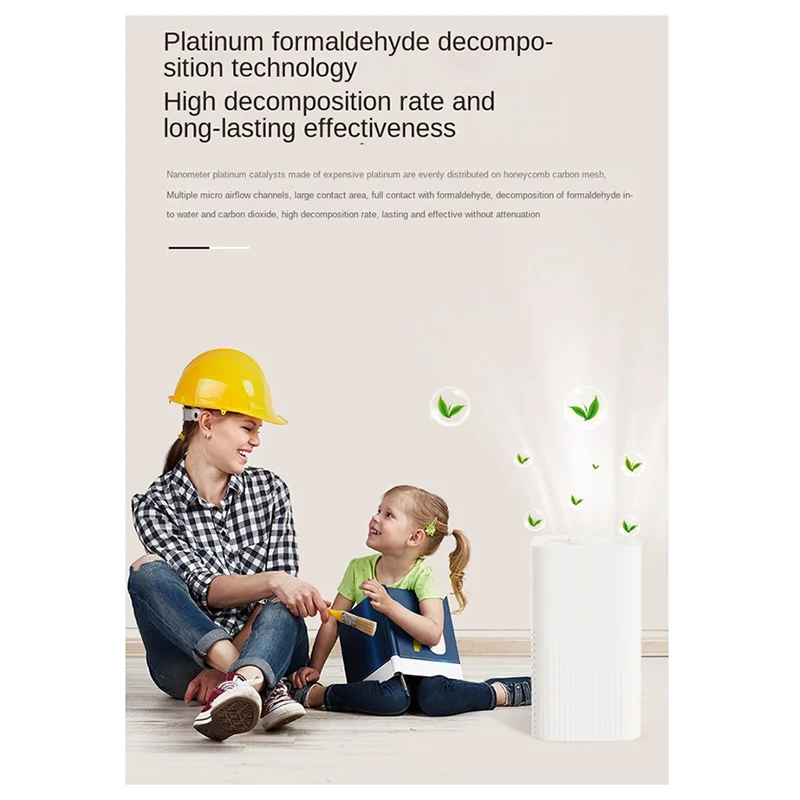 A62K-أجهزة تنقية الهواء للمنزل الروائح لتنقية الهواء لغرفة النوم الحيوانات الأليفة منظف المرشّح الهواء للغبار والدخان والرائحة والبره سهلة الاستخدام