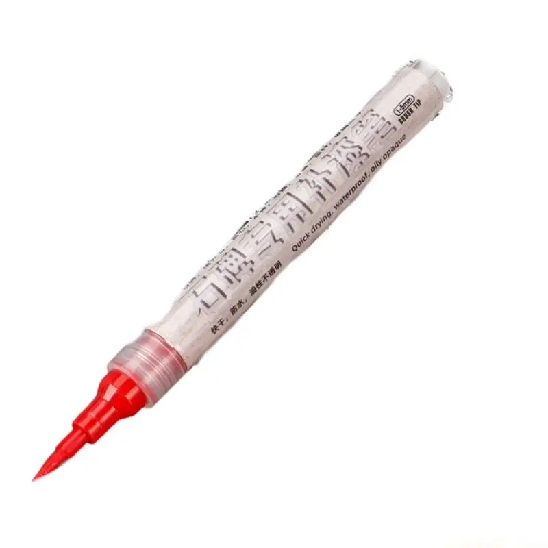 Oil Based Paint Pen for Tombstone Repair Colorful Paint Marker Pen Waterproof Windproof Marker for Granites Headstones
