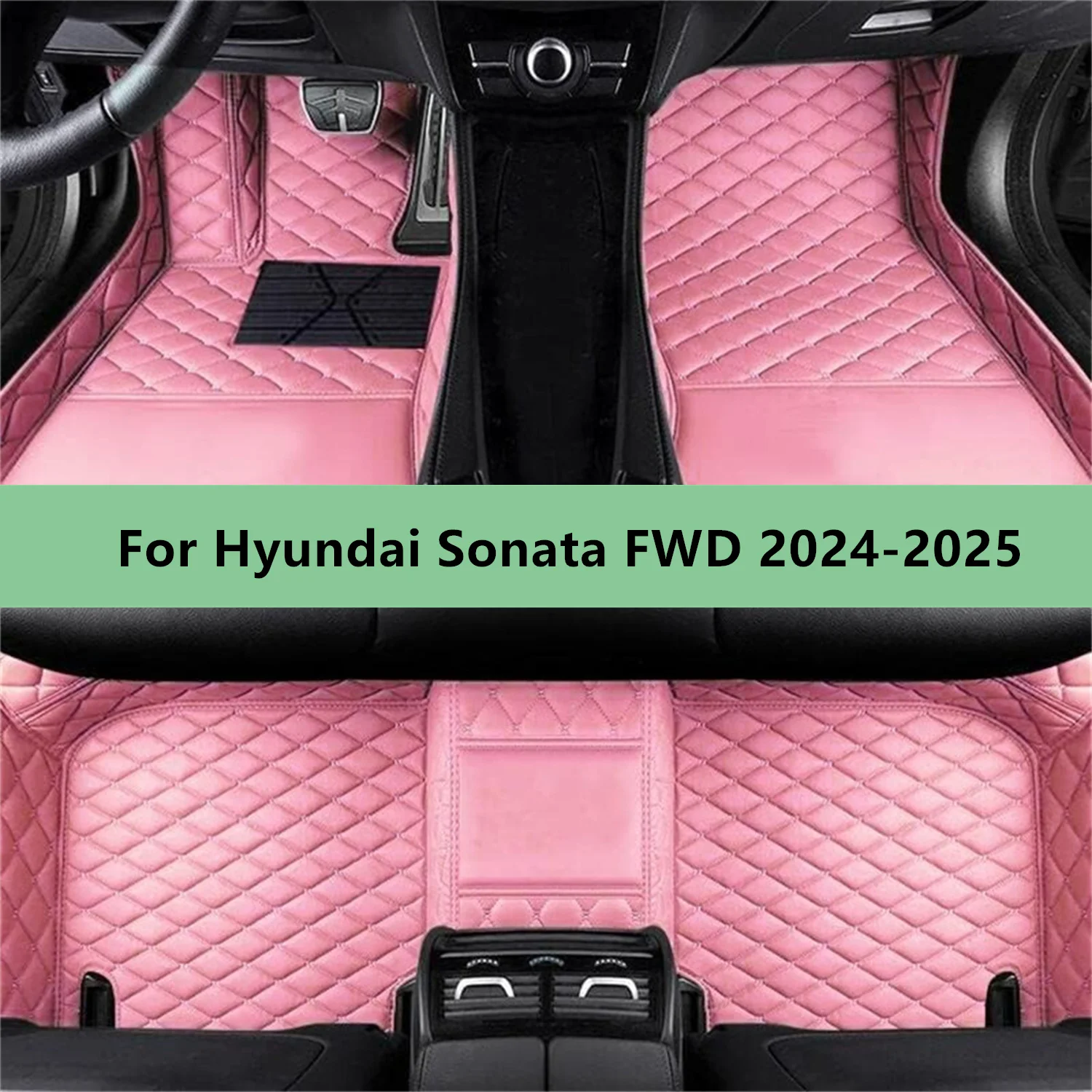 

Car Floor Mats For Hyundai Sonata FWD 2024-2025 Floor Mats for Men Women Car Interior Accessories