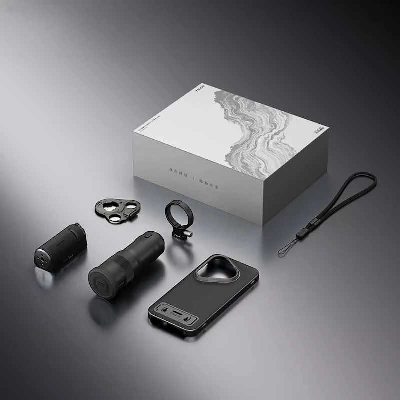 for  Pura 90 Pro/Pro Max Telephoto Handheld Kit DESIGN with Focous Handle Grip 3.33x Teleconverter Lens TKL-H80