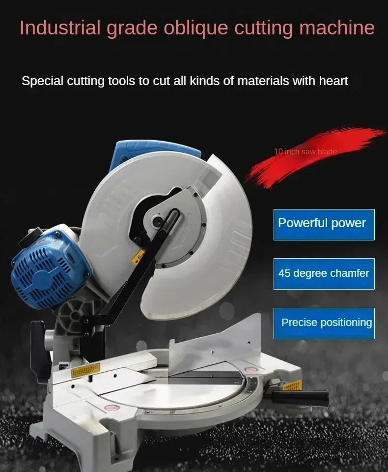 220V Professional Aluminum Cutting Machine with Slant Cut Angle for Precise Cuts in ALUMINUM ALLOYS - Official Store