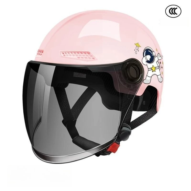 

Helmet for Men and Women Motorcycle Sun Protection Riding Half Helmet ABS Shell Security Helmet Cascocascospara Moto