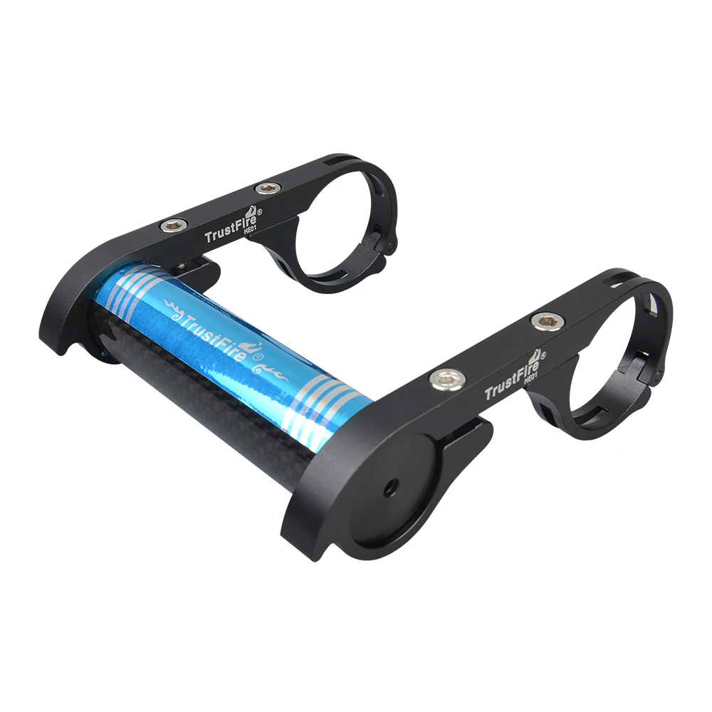 TrustFire HE01 Bicycle Handlebar Extender Aluminum Alloy Mount Bracket Holder Mountain Bike Front Light Bracket Lamp Flashlights