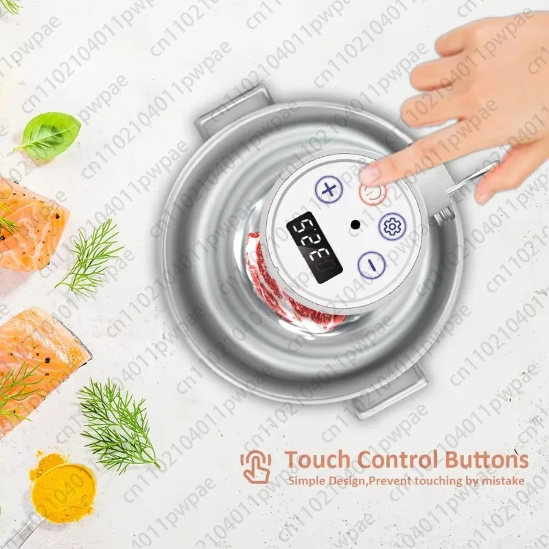 Steak de cuisson en acier inoxydable à usage domestique à mijoteuse, avec télécommande