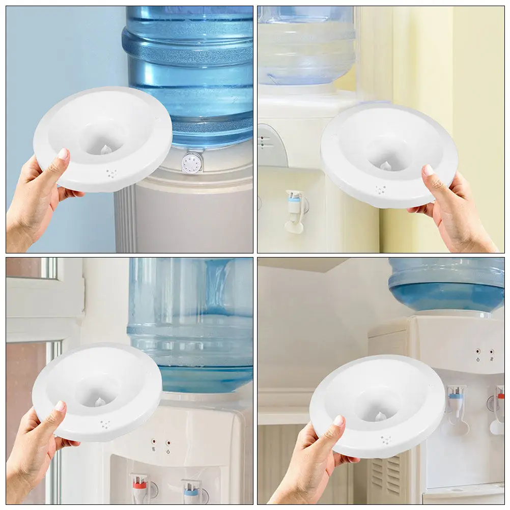 2Pcs Universal Water Dispenser Smart Seat Top Cover Assembly for Bottled Water Coolers ABS Material Splash Proof Debris