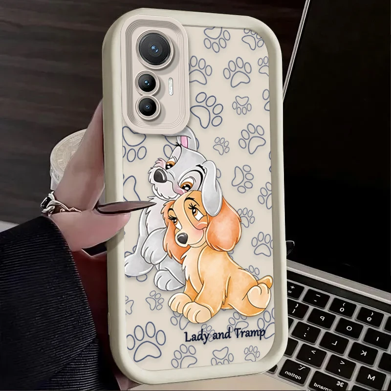 ديزني سيدة Tramp قضية الهاتف ل Xiaomi Poco F7 F6 F5 F4 F3 M5s C65 C75 C71 X7 X6 X5 X4 GT X3 NFC M7 M6 Pro 4G 5G غطاء ناعم