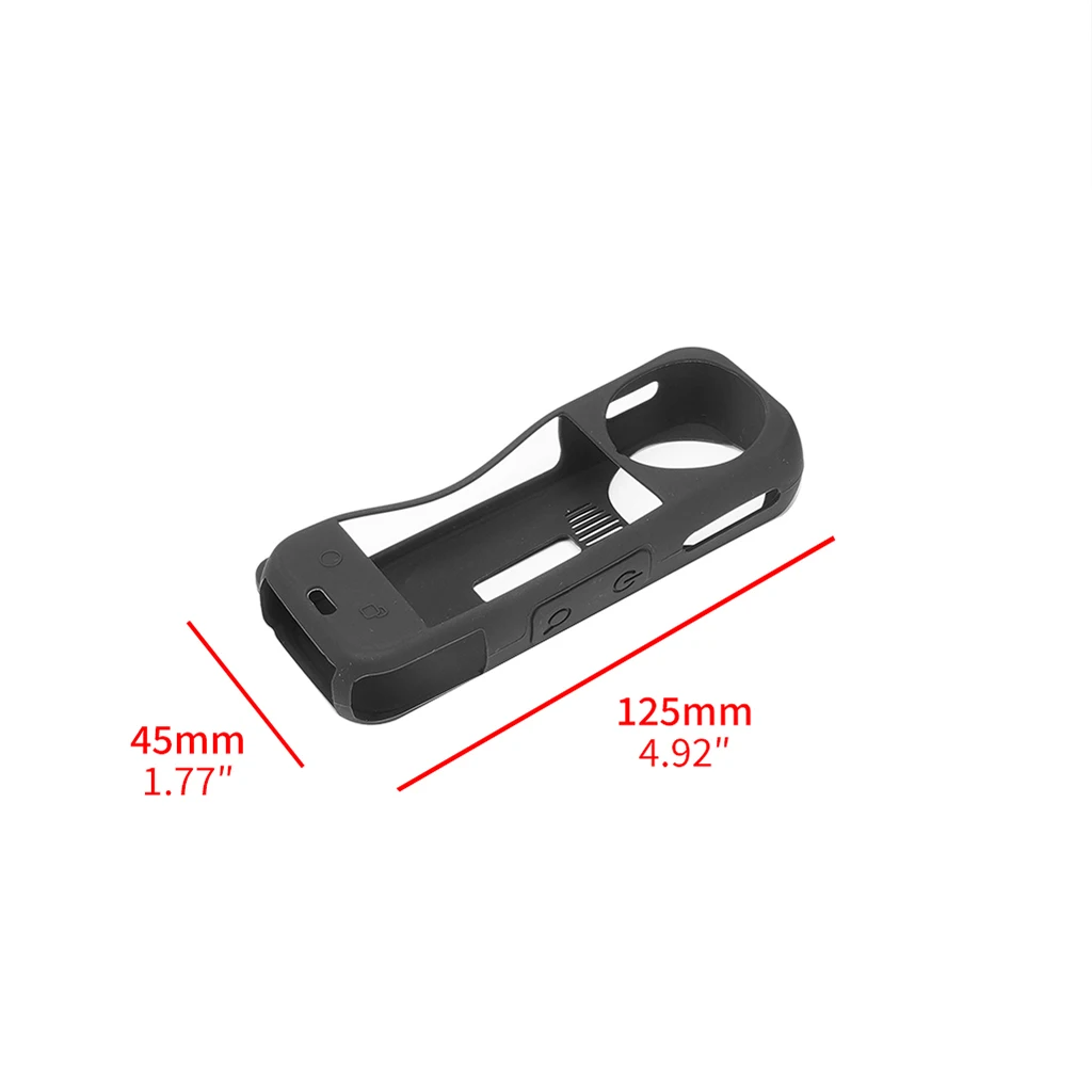 Leichtes Silikon-Schutzcover-Set für Insta360 X5 X4 Kameragehäuse, Objektivdeckel, Trageschlaufen, präzise Ausschnitte für vollen Zugriff – Detail 10