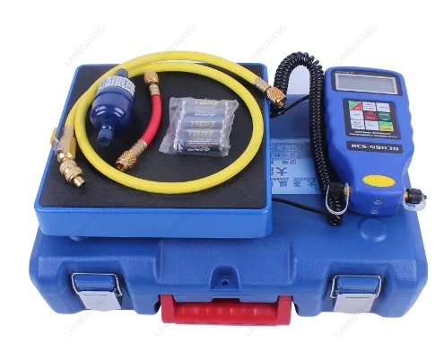 Automatic Refrigerant Electronic Scale For Air Conditioner System Quantitative Programming Charging Scale With LCD Display