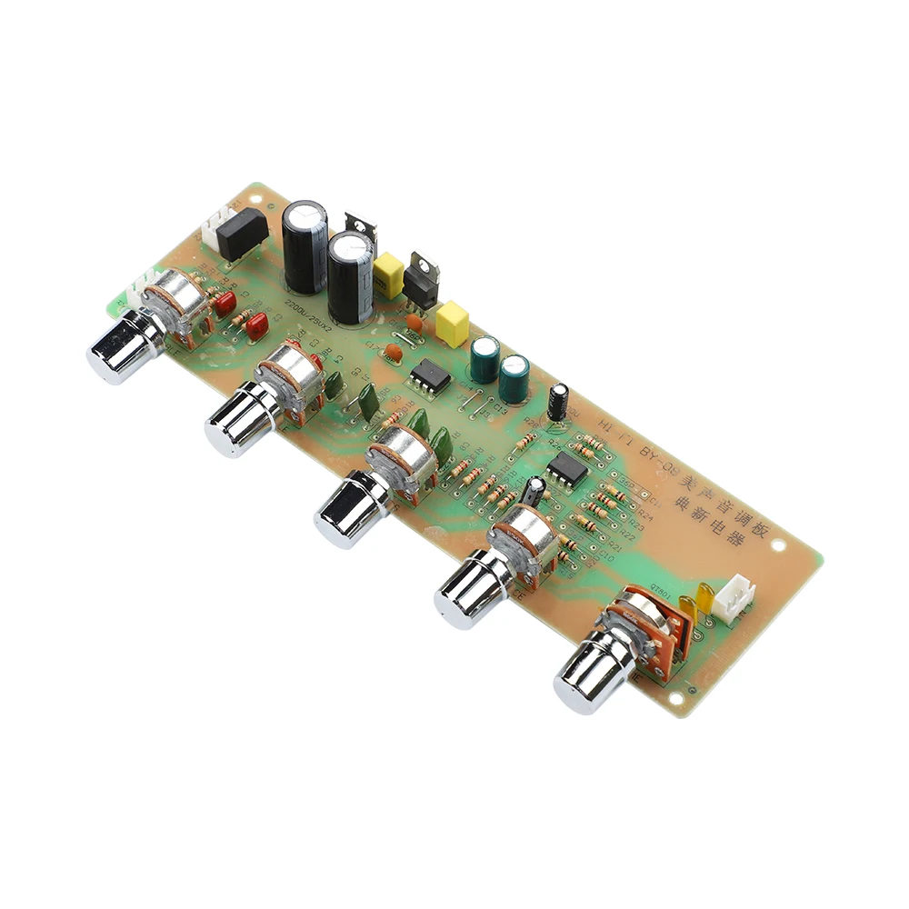 

AIYIMA Dual AC12-15V AN4558 OP AMP Preamplifier With Treble Mid-range Bass Preamp Volume Adjustment Tone Board For Amplifier