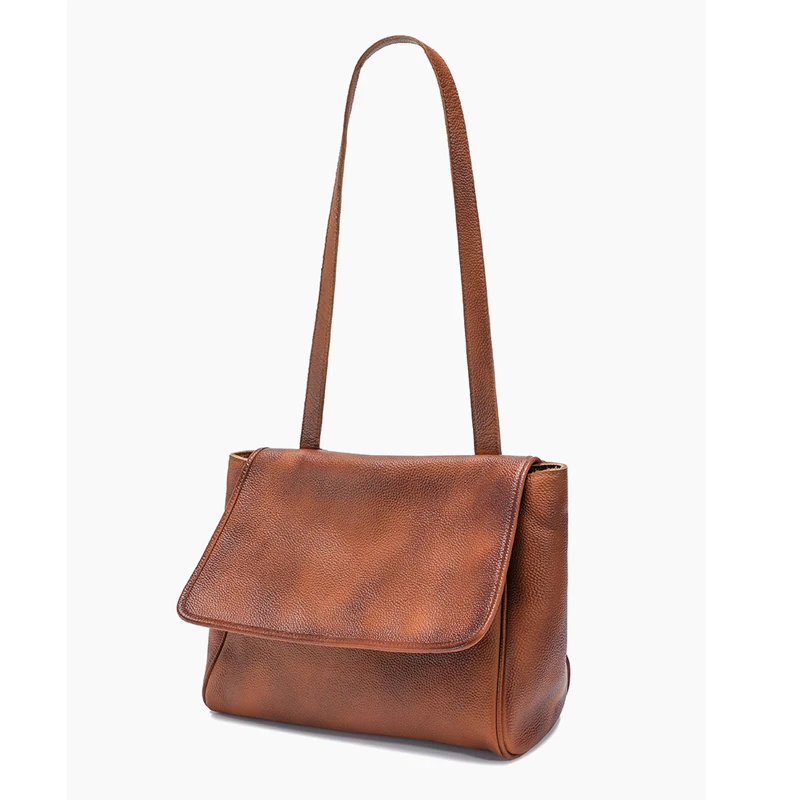 

Female Genuine Cow Leather Handbags Women‘s Natural Cowhide Shoulder Bags Ladies Fashion Versatile Designer Luxury Bag for Lady