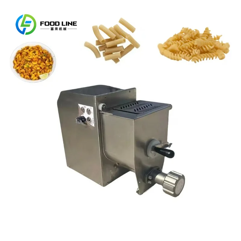 Customized Automatic Commercial Pasta Extruder Machine, Stainless Steel Macaroni Spaghetti Maker for Food Processing