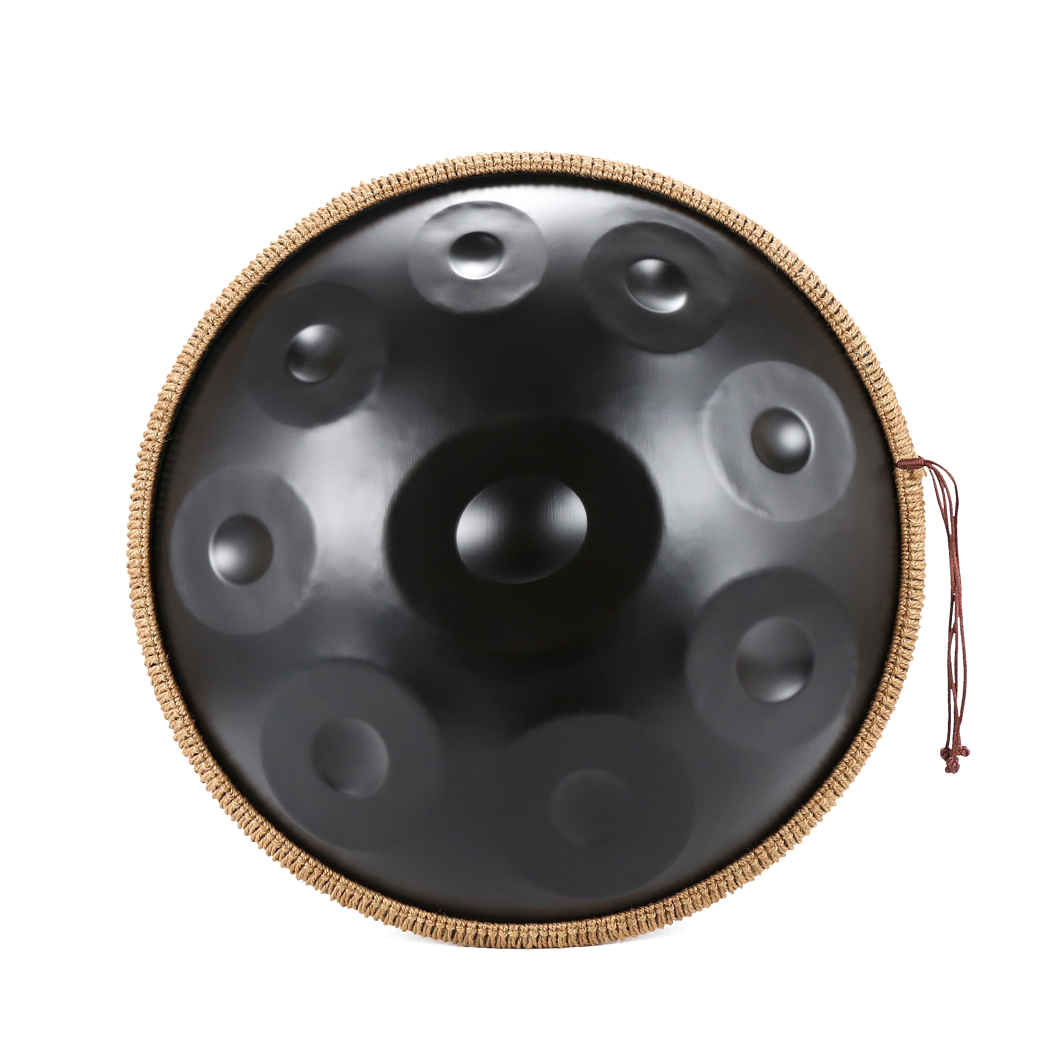 Handpan 432HZ 9 Notes D Minor 440HZ 22 inch Pantam 10 12 Black Steel Drum Hand pan Yoga Meditation Beginner Musical Instruments