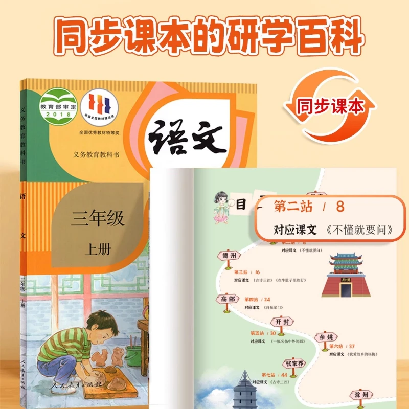Follow The Textbook To See The World, Synchronously Read Extracurricular Books for Grades 2-5 in Primary Schools