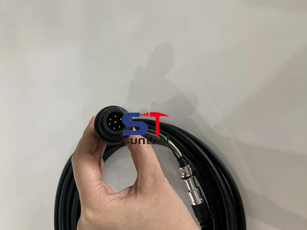 Suntool Replacement Cable 6 /12 M  1007964 / 1007965 for Select 2F Manual Powder Coating Gun GM03 GM04 PRO Opt