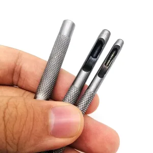 1mm bis 20 mm hochwertiges 45 # Rundes Stahlbohrwerkzeug, Cutter, Hohl-, Lederhandwerk Perforator, Gürtel, Beutel, Kleidung, Handwerk 8 Hauptverkäufe Fura Belts - №2