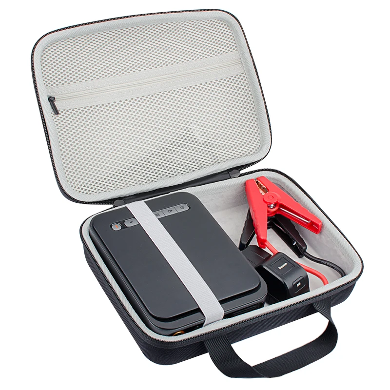 

ZOPRORE Hard EVA Travel Case for Baseus 2 In 1 Car Jump Starter Power Bank Air Compressor Inflator Pump 1000A Portable Bag