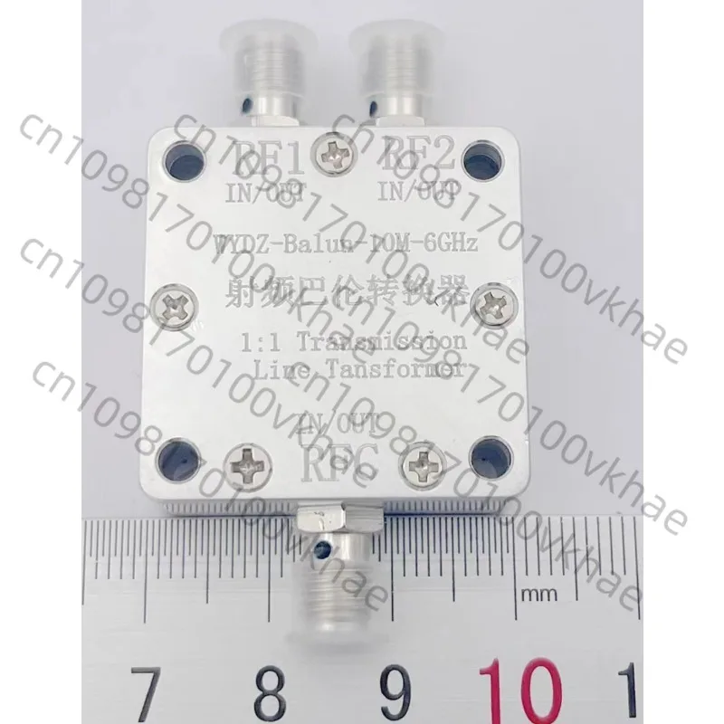 

Радиочастотный балун-трансформатор 10 МГц-6 ГГц: синусоидальные/прямоволновые часы, односторонний для дифференциала и дифференциала в односторонний