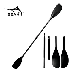 100% Carbon Fiber 4 Section Light Kayak Paddle Double Head Blade Inflatable Stand-Up Paddle Surf Kayak Accessories