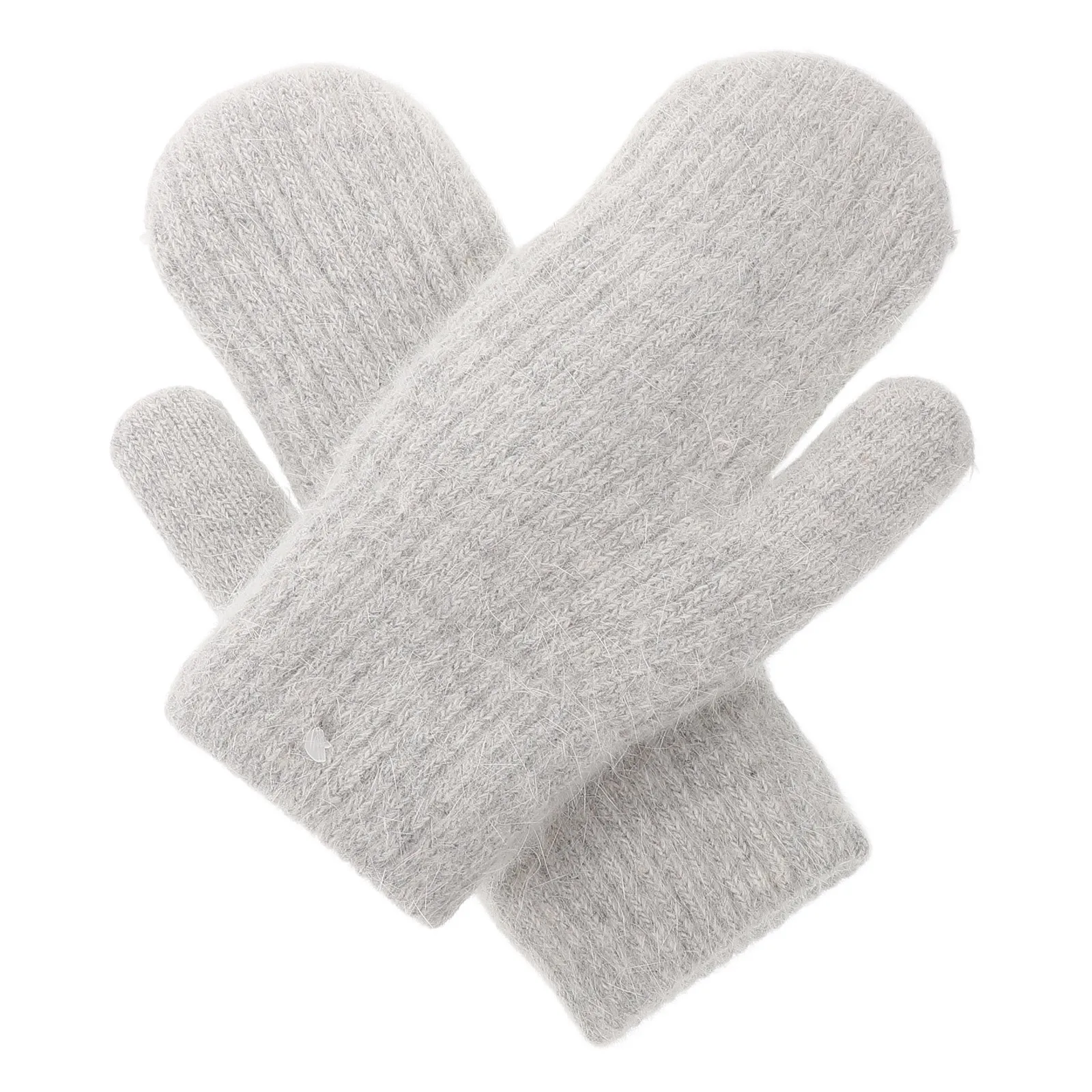 

1Pair Soft Polyester Knitted Gloves for Cold Weather Unisex Thermal Outdoor Wear for Walking Running Cycling Fit