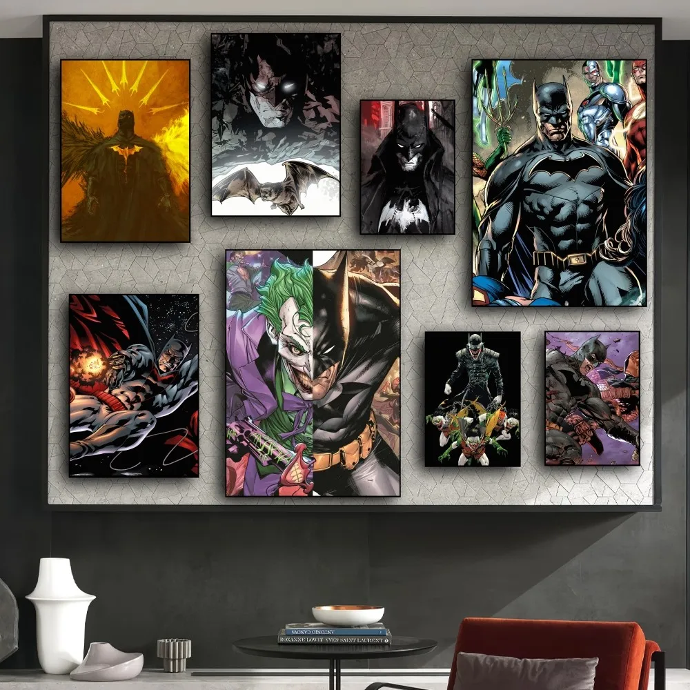 Beast Kingdom Batmans Comics Poster Prints Wall Pictures Living Room Home Decoration