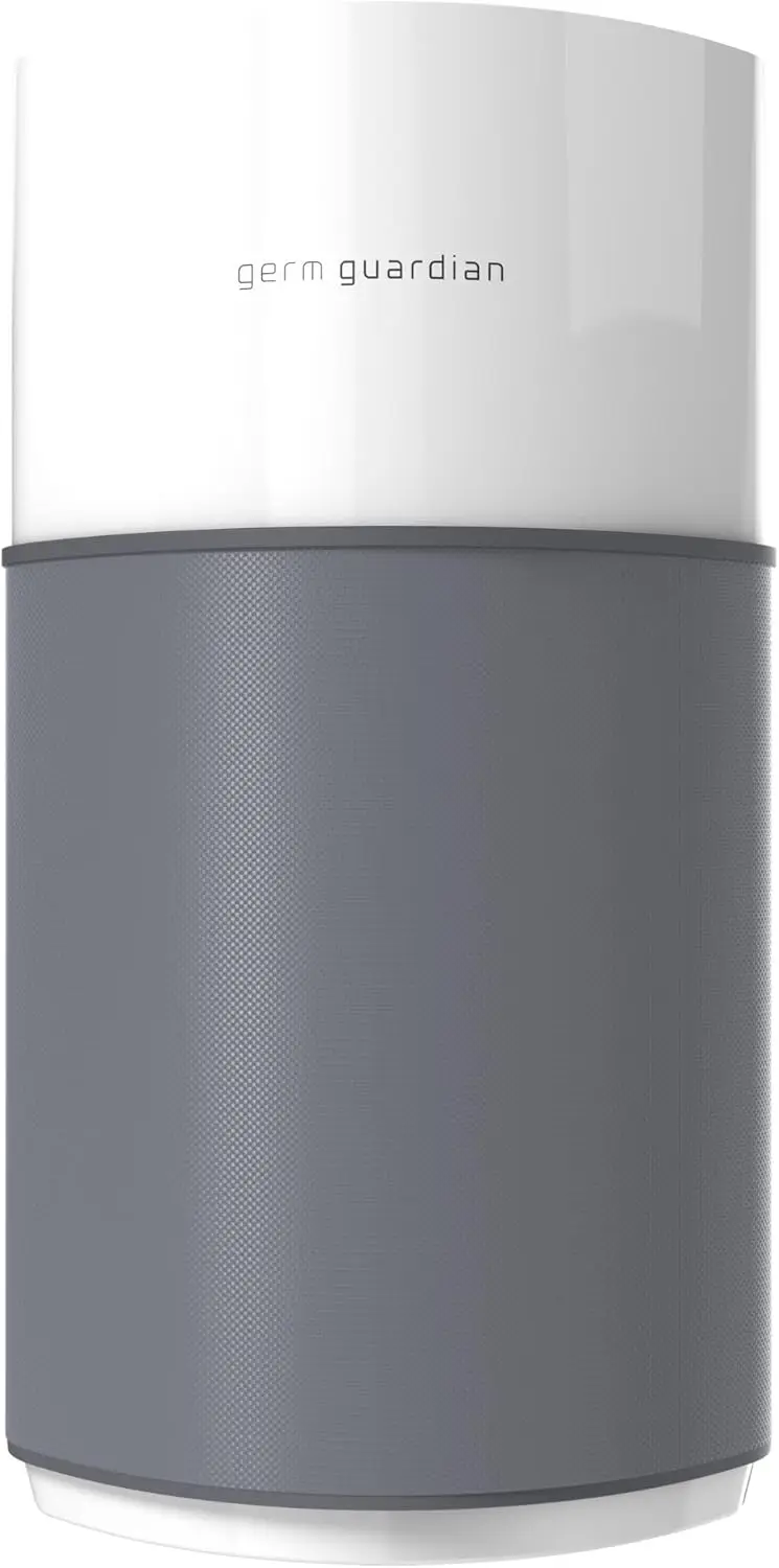 

GermGuardian AirSafe+ XL Air Purifier for Home, 360° True HEPA Filter, UV-C Light, Air Quality Monitor, For Large Rooms Up to 16
