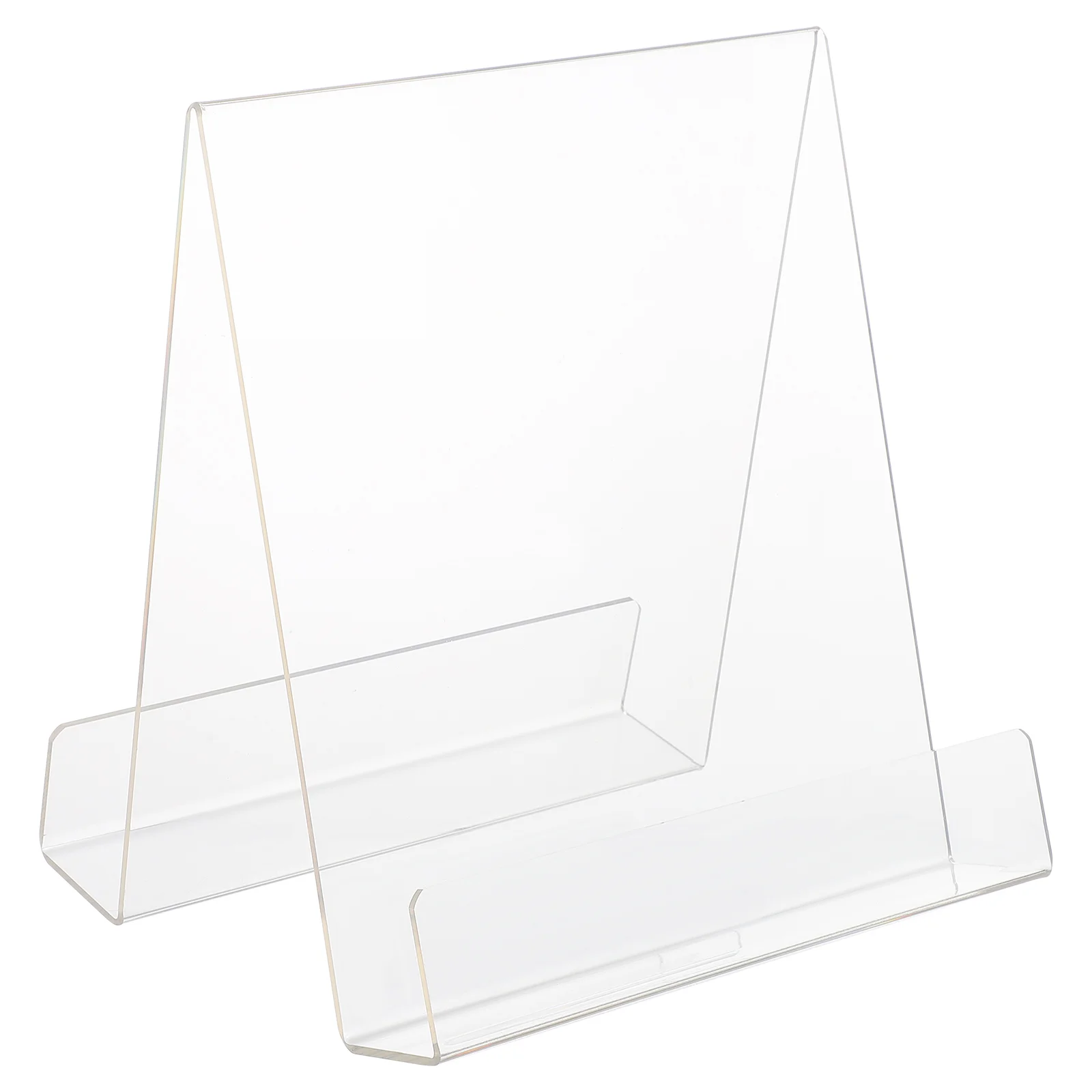 

Acrylic Bookend Showing Stand for Bookstore Tabletop Storage Double-sided Holder Bracket School Simple Support Retail Display