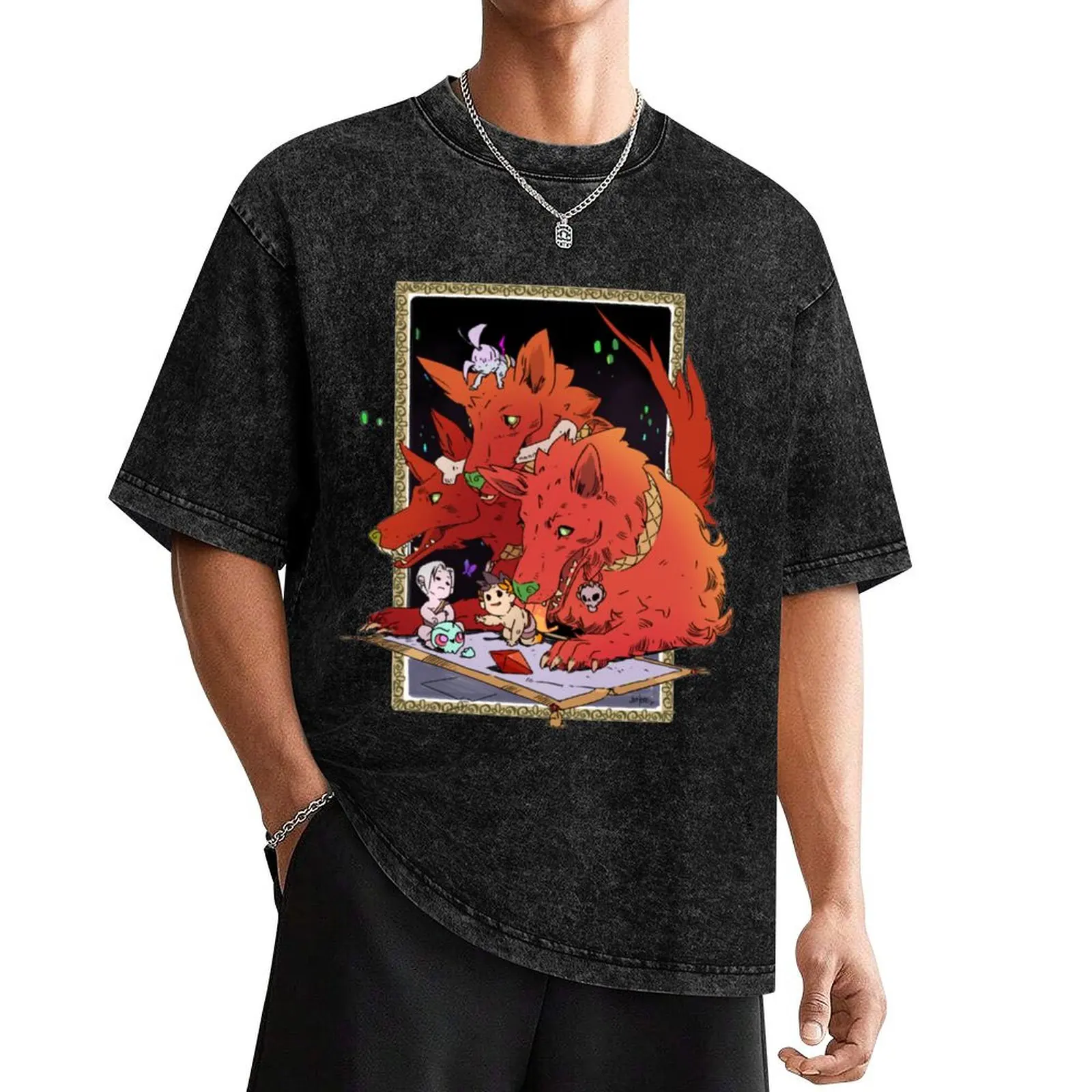 Cerberus Hades Game T-Shirt Funny t-shirts summer tops mens graphic t-shirts pack