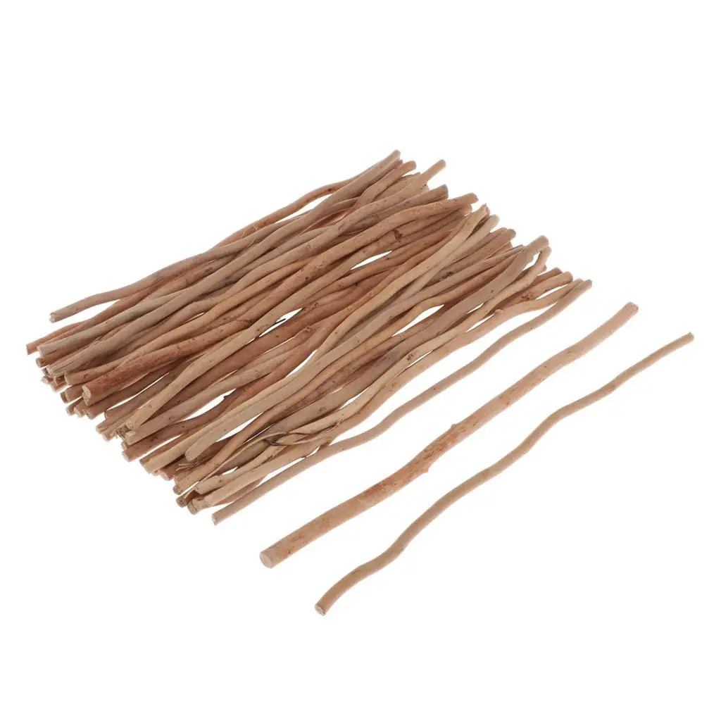 50x Branch Sticks Dowel Driftwood Pieces Wedding Wood Woodworking Material