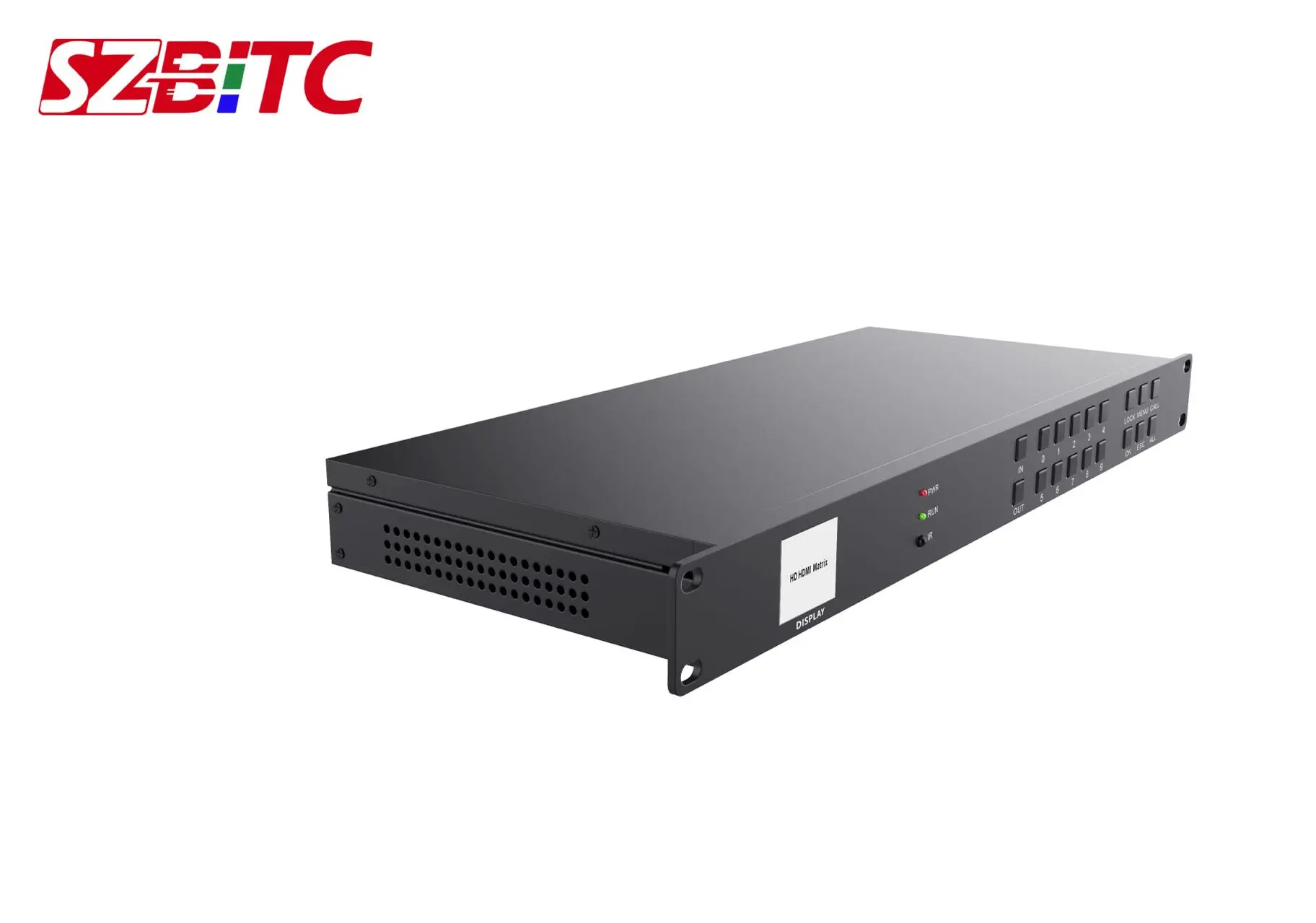 SZBITC  HDMI Matrix Switch 1920x1080@60HZ  8X8 Support HDCP  WEB Control/Cross Platform Control ,with Remote Control