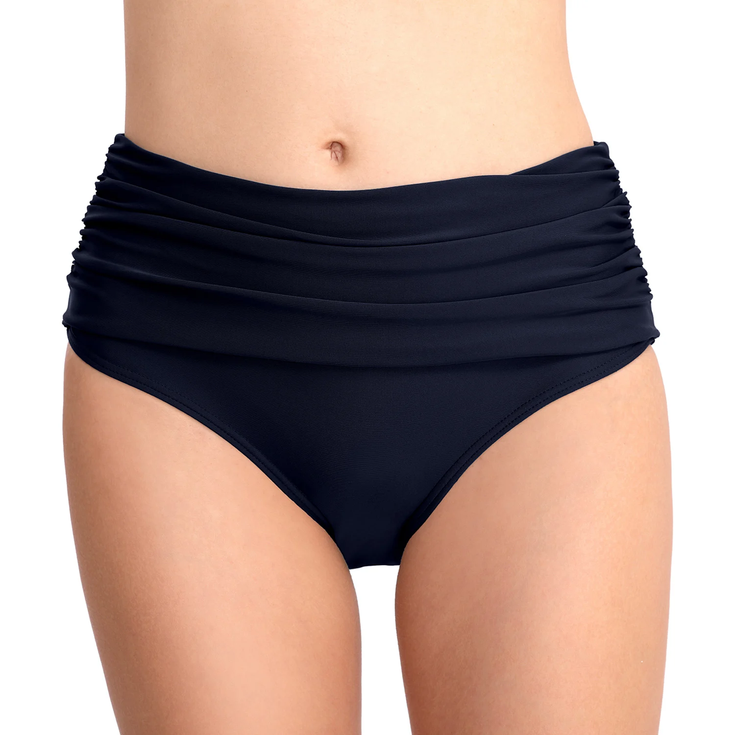 Bañador triangular con parte inferior de Bikini para mujer, traje de baño Sexy personalizado de dos piezas, separado, pantalones cortos