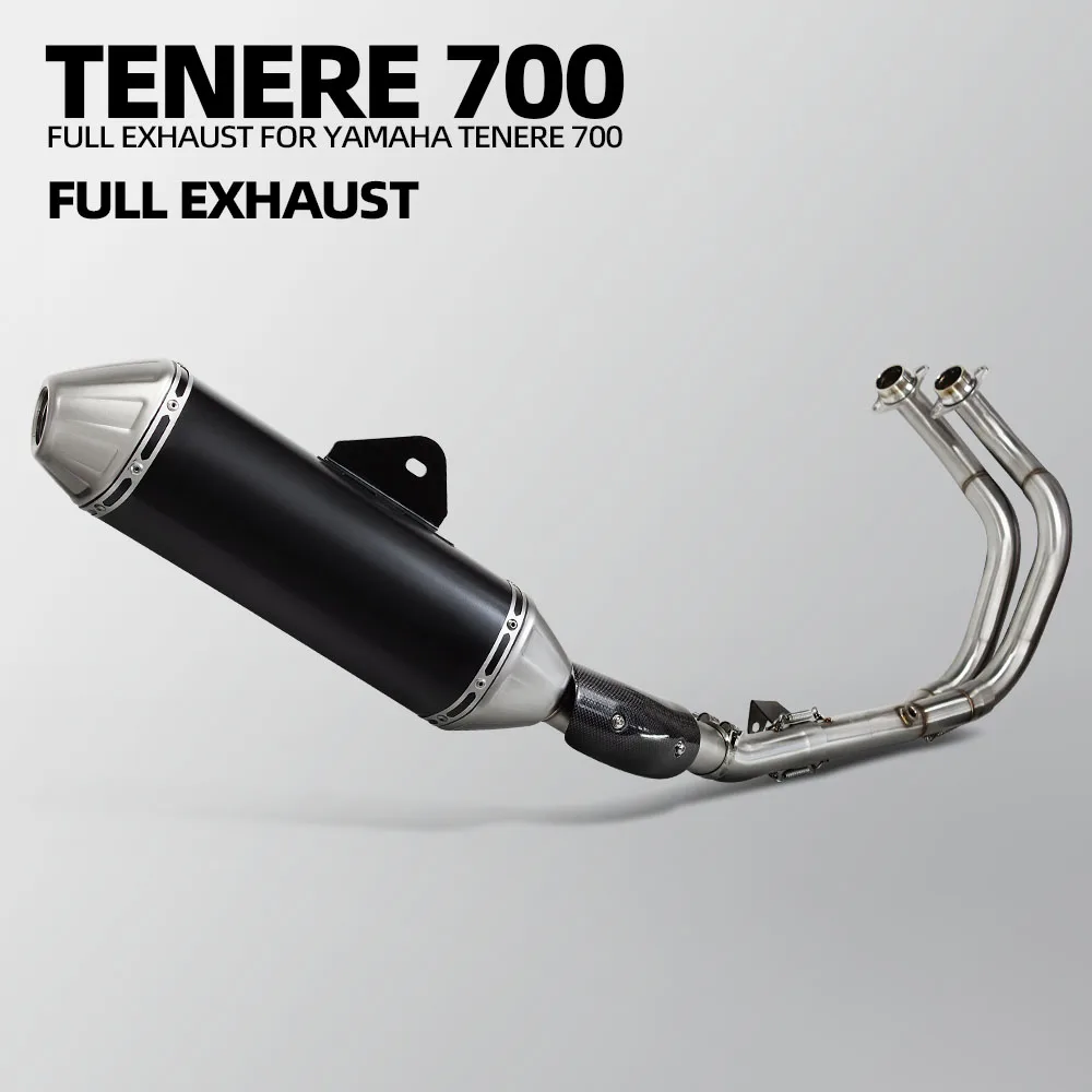 For Yamaha T7 T700 XTZ690 Tenere 700 Explore/Extreme/Rally/World Raid 2019-2026 Motorcycle Exhaust System moto manifold muffler