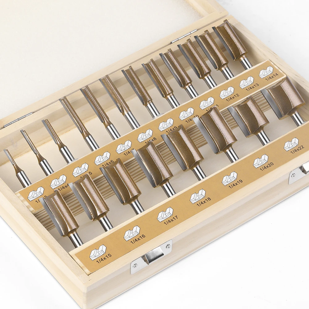 20Pcs Professional Grade Straight Knives Edge Trimmers Slotting  Woodworking Knives Woodworking Milling