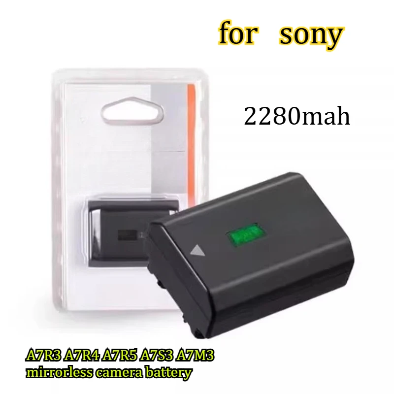 2280mah 7.2v Suitable for Sony A7R3 A7R4 A7R5 A7S3 A7M3 Mirrorless Camera NP-FZ100 Long-range Charger/digital  Battery
