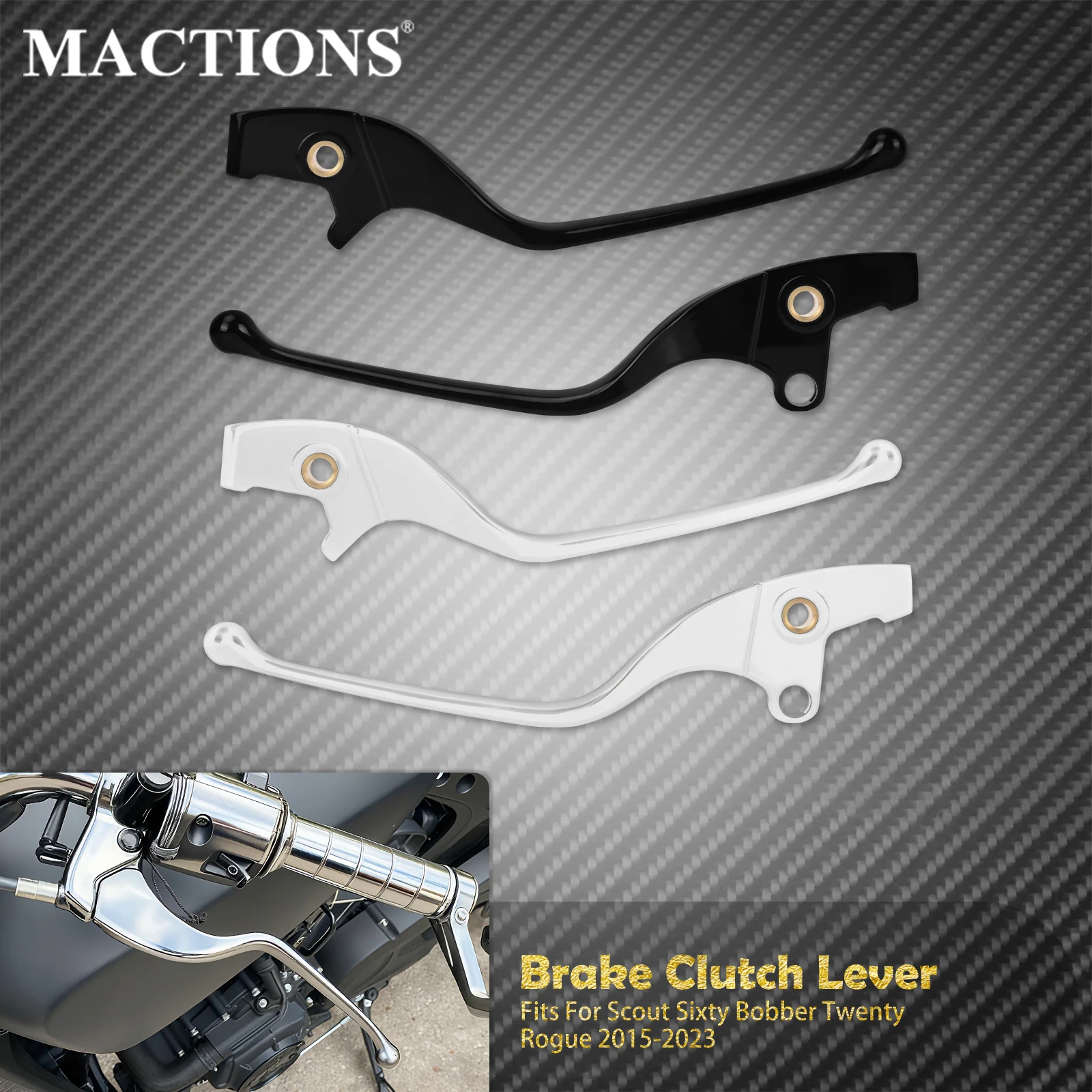 

Motorcycle Hand Control Brake Clutch Lever For Indian Scout Sixty 2015-2023 Scout Bobber Sixty Twenty Rogue 2018-2021 2022 2023