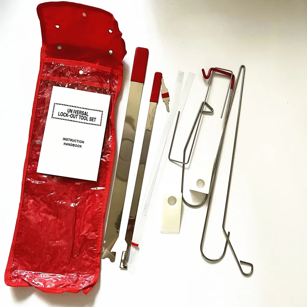 أدوات قفل عالمية أداة فتح الطوارئ طويلة الوصول للأبواب مع مانويل