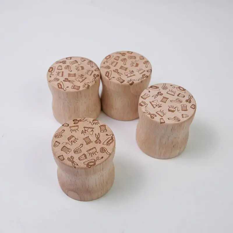 Fabric Pattern Weights Round Wooden Dressmaking Sewing Weights Samples Cutting Weights For Sewing Accessories Dressmaking Cloth