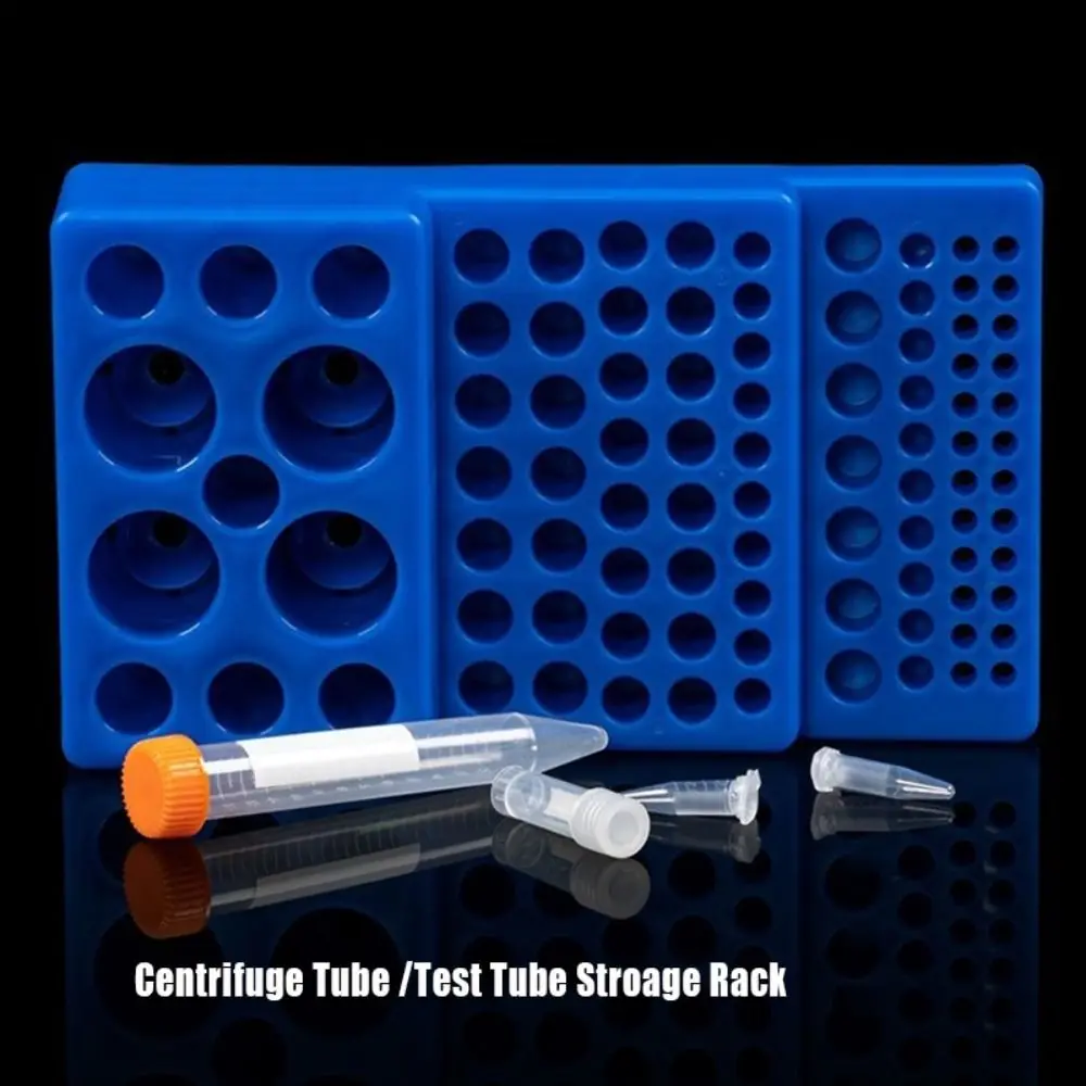 Plastic Centrifuge Tube Rack Stepped Multifunctional Test Tube Holder 0.2/0.5/1.5/2/5/10/15/50Ml PCR Cryovial Tube Display Stand