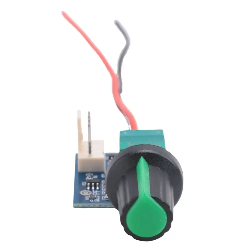 EYFL-1 Piece PWM Fan Speed Controller 0%-100% Plastic+Metal With Knob Switch 4 Wire Fan Speed Governor Noise Reduction