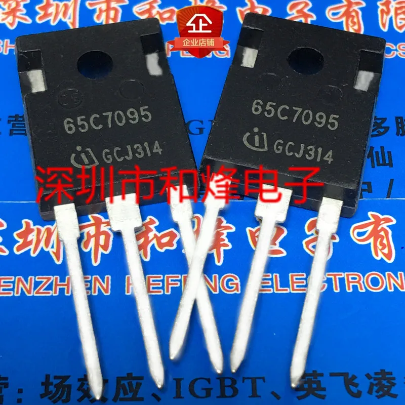 Free shipping  65C7095 IPW65R095C7 TO-247 650V 24A      10PCS